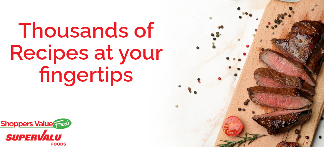 Thousands of recipes at your fingertips!
